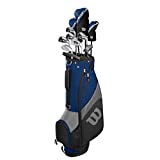 WILSON Golf Profile SGI Men's Complete Golf Set — Regular, Right Hand,Red (Regular)